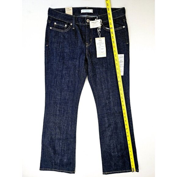 Levi's Size 10 Medium Women's 31" Inseam 545 Low Boot Cut Blue Denim Jeans NWT - Picture 15 of 15